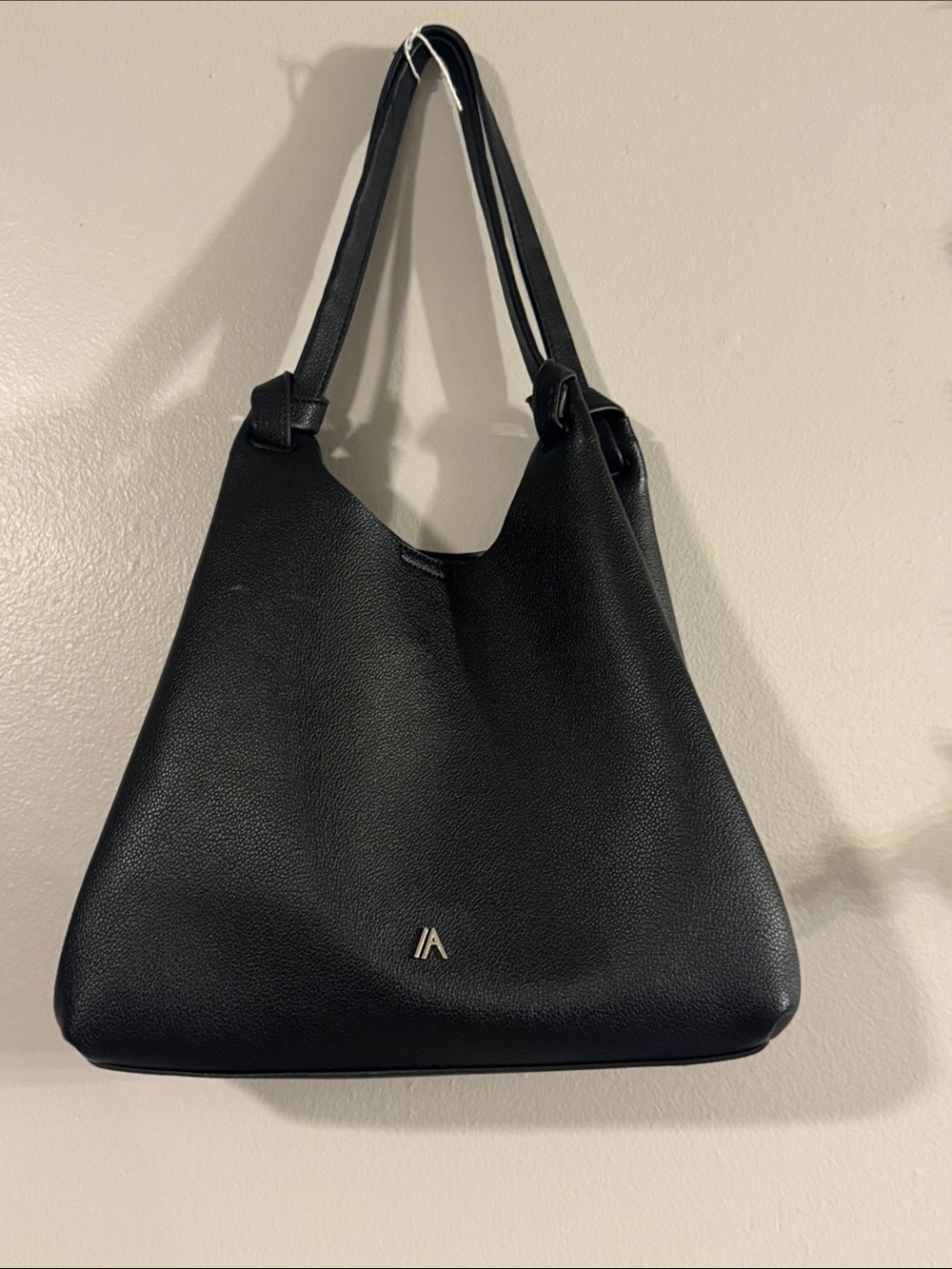 Minimalist Black Tote Bag by (unbranded)
